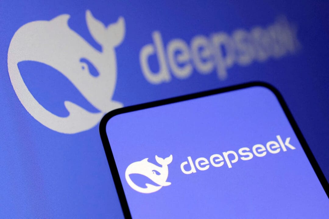 Logo Deepseek được nhìn thấy trong hình minh họa này được chụp vào ngày 27 tháng 1 năm 2025